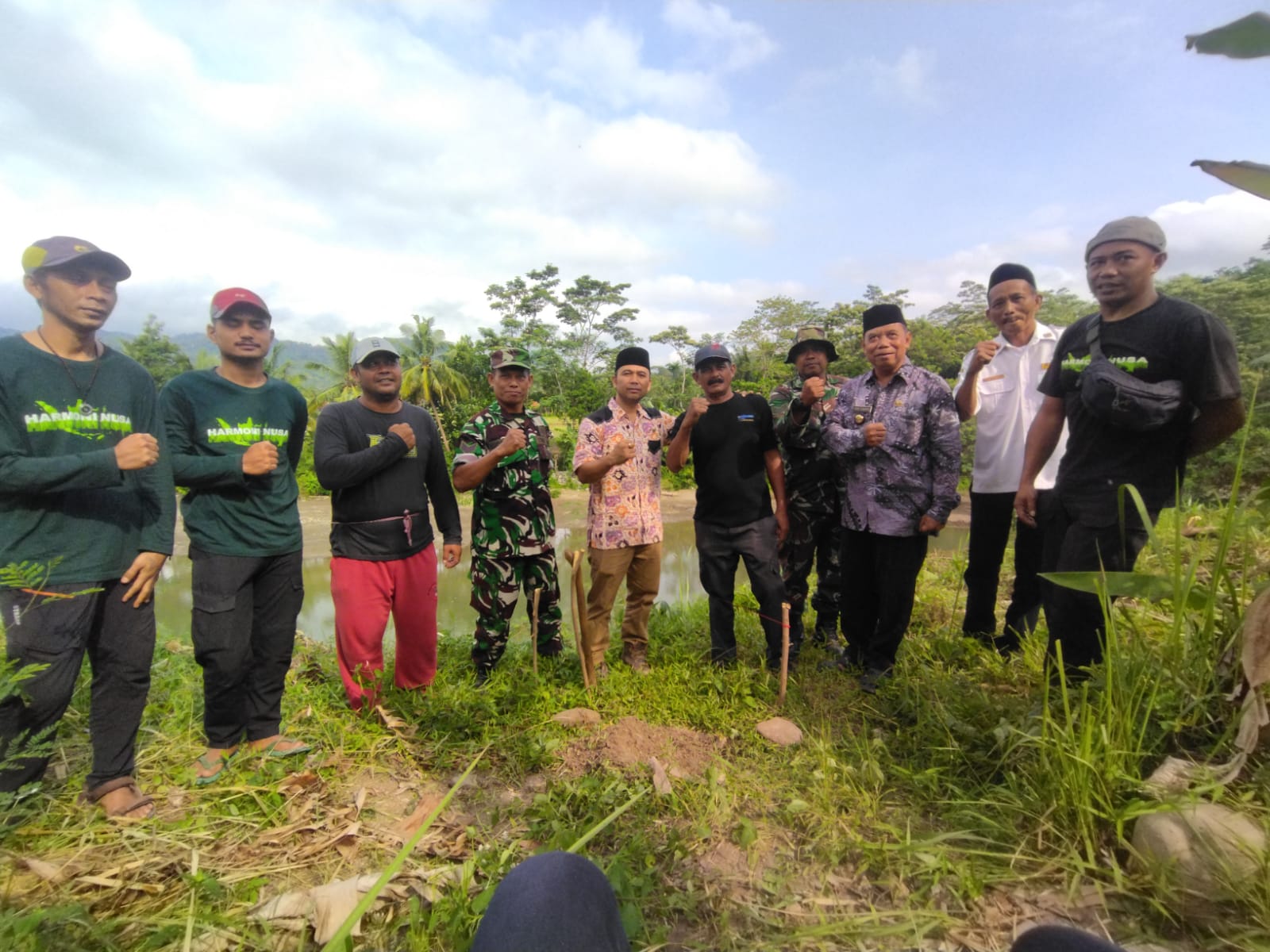 Pembangunan Jembatan Gantung