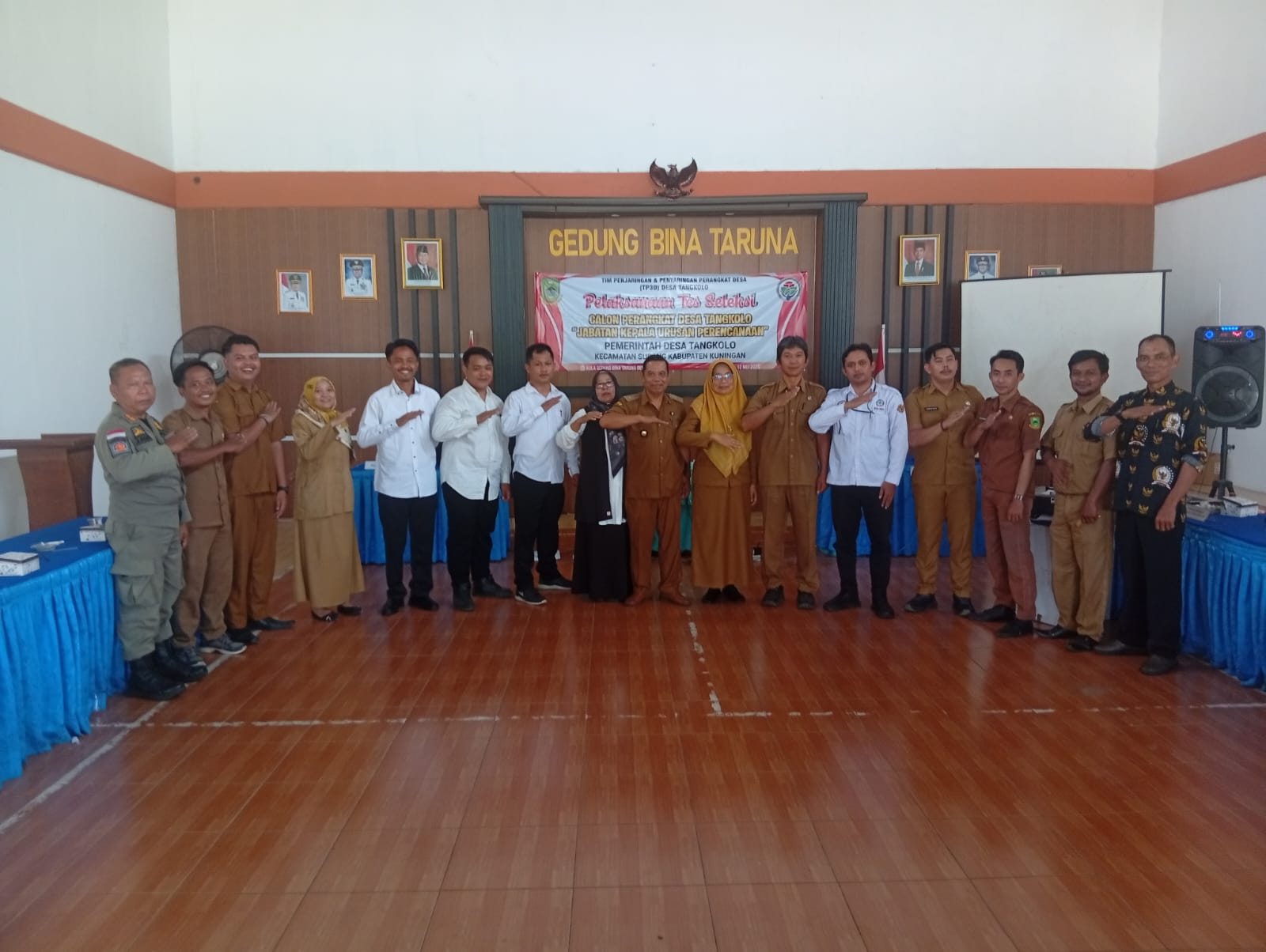 PENJARINGAN DAN PENYARINGAN PERANGKAT DESA TANGKOLO UNTUK JABATAN KEPALA URUSAN PERENCANAAN