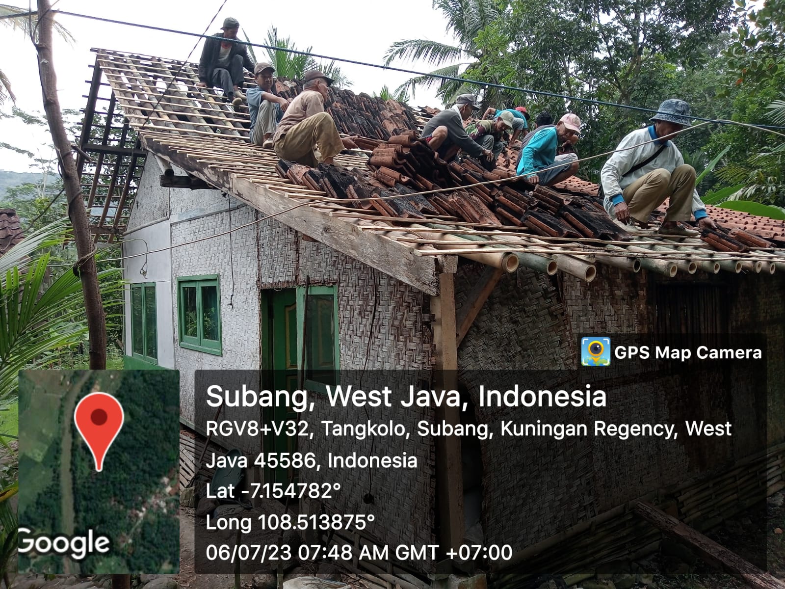 Program Rutilahu (Rumah Tidak Layak Huni)  Dusun Tangkolo Desa Tangkolo 