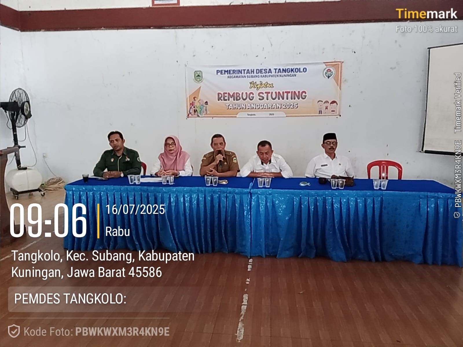 Rembug Stunting Desa Tangkolo, Wujud Komitmen Bersama Cegah Stunting Sejak Dini