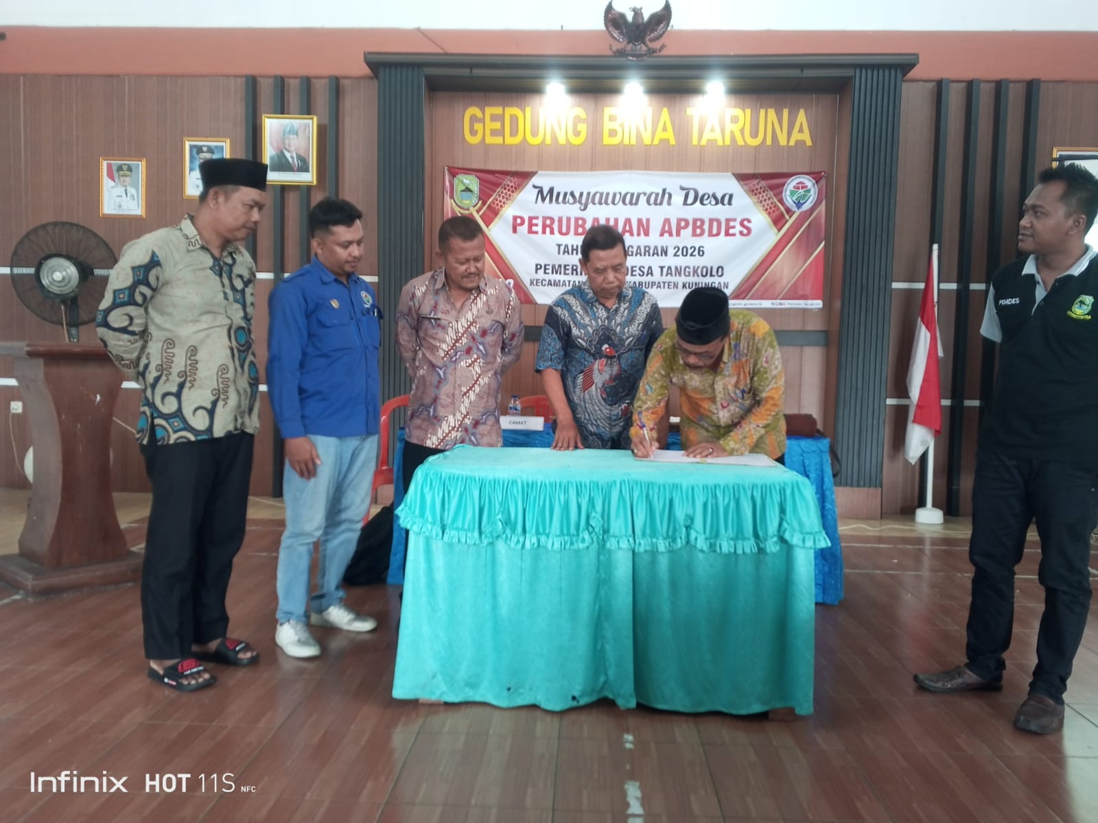 PEMERINTAH DESA TANGKOLO GELAR MUSYAWARAH PENETAPAN PERUBAHAN APBDES TAHUN ANGGARAN 2026