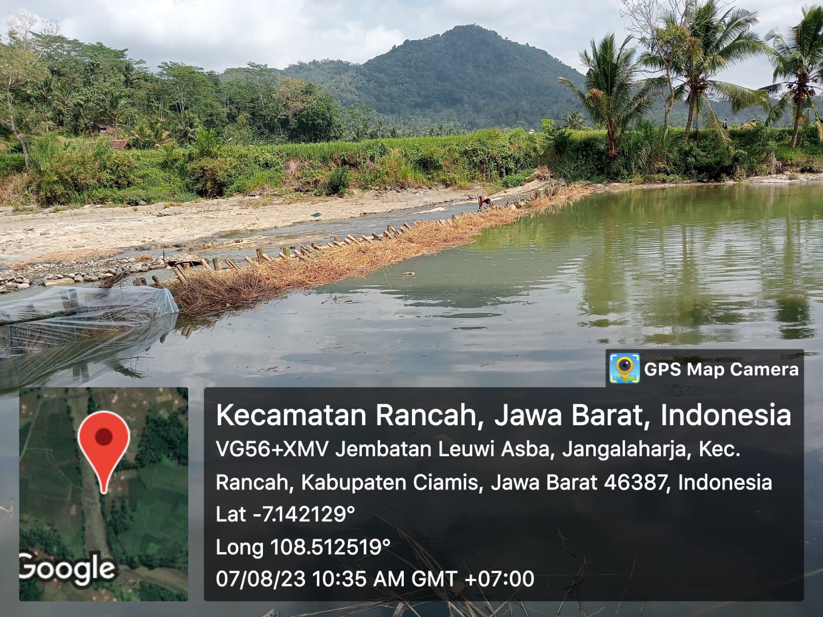 Gotong Royong Sukses Bangun Bendungan Sungai Cijolang